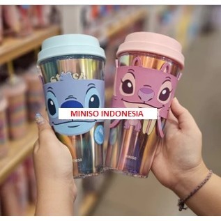 Disney Lilo & Stitch Plastic Bottle Miniso Botol Minum Stitch Botol Stitch Botol Minum Miniso Botol 