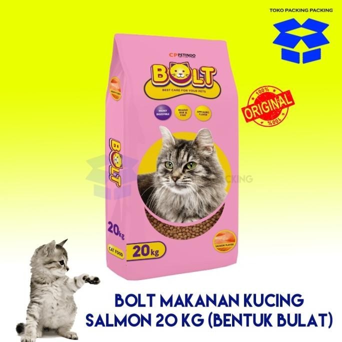Makanan Kucing BOLT SALMON 20 KG