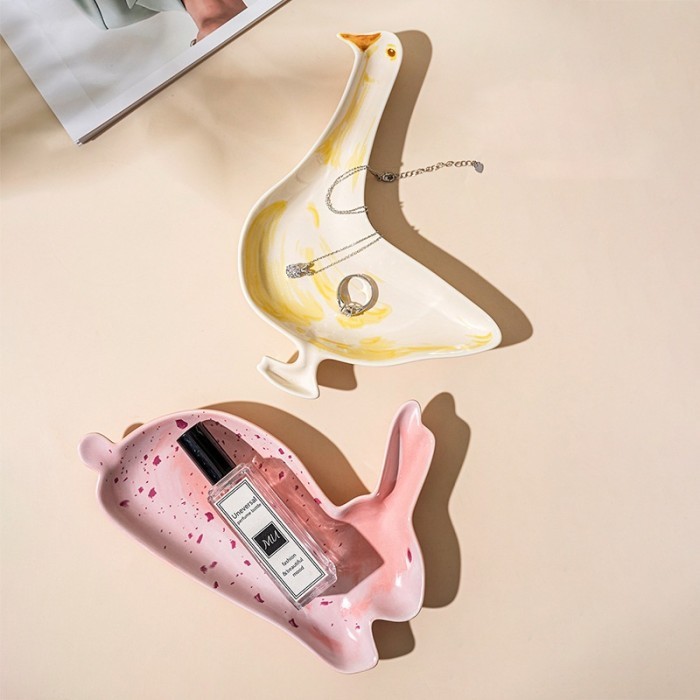 Fortuna Ceramic Plate Cute Piring Sauce Plate Keramik Lucu Estetik