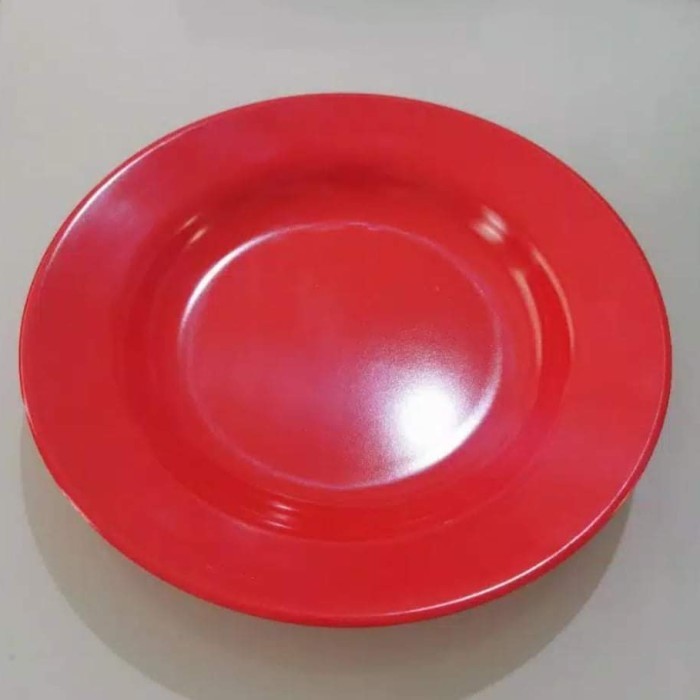 Promo 1 Lusin Piring Makan Melamin Polos