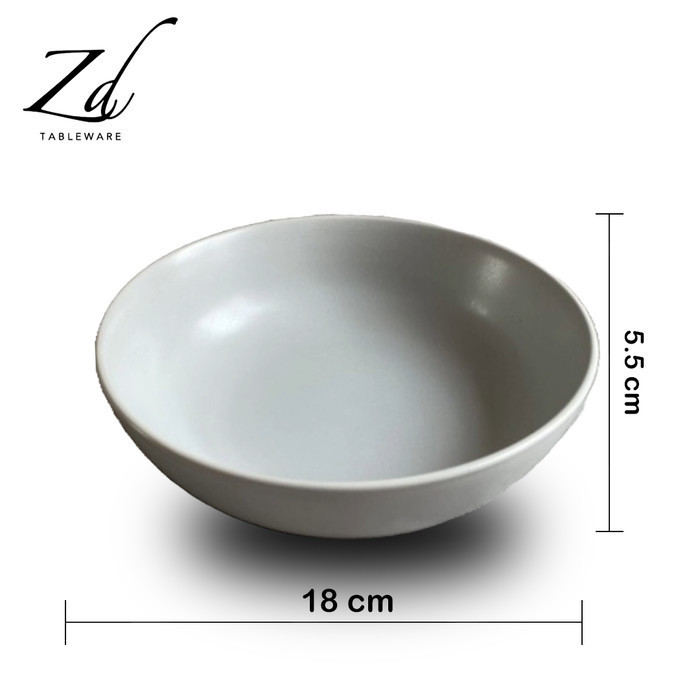 Noodle Bowl/ Soup Bowl/ Mangkok Keramik/ Geranium