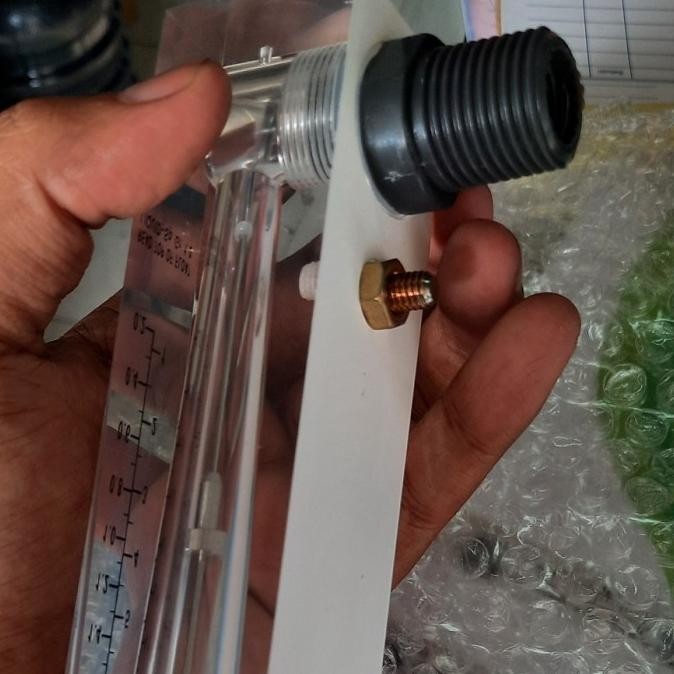 Flowmeter 2 Gpm / 7 Lpm Rotameter Rotameter Air Dan Angin