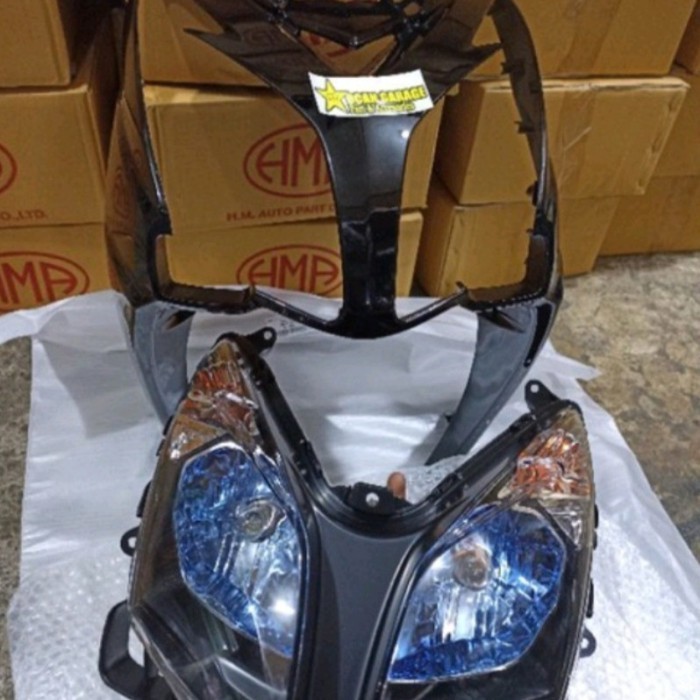 Tameng Mio Soul Mata 2 Mx Hitam Thailand Original Nca Murah