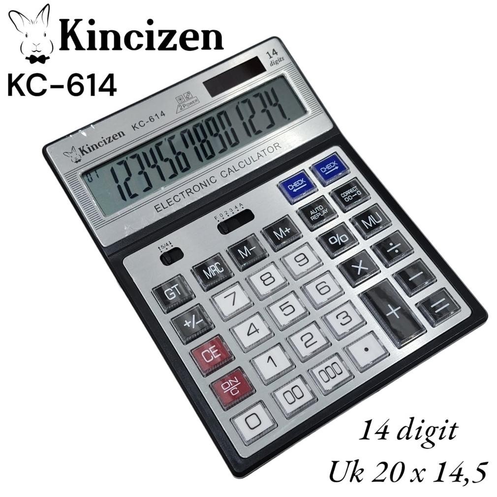 

PROMO Kalkulator Citizen CT-614C 14 Digit Kalkulator Besar Be09