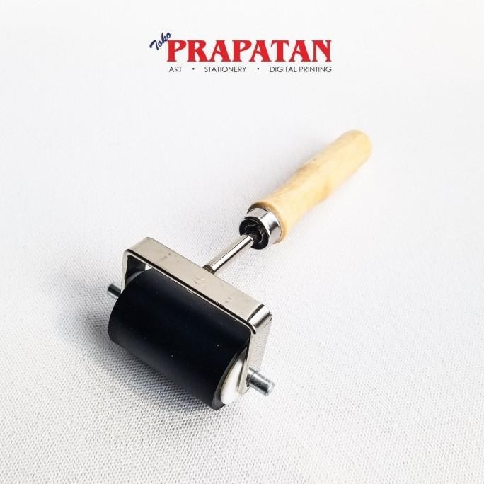 

V-TEC Roller Rubber Brayer Besi 5cm (705) / Roll Lukis