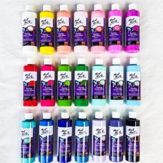 

Cat Akrilik Mont Marte Pouring 240ml | Pouring Acrylic