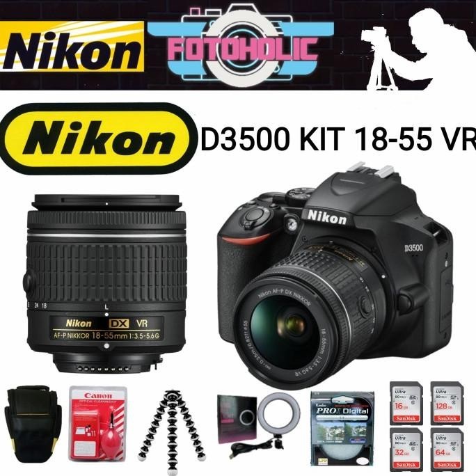 NIKON D3500 KIT 18-55 VR/KAMERA NIKON D3500 KIT 18-55 VR/D3500