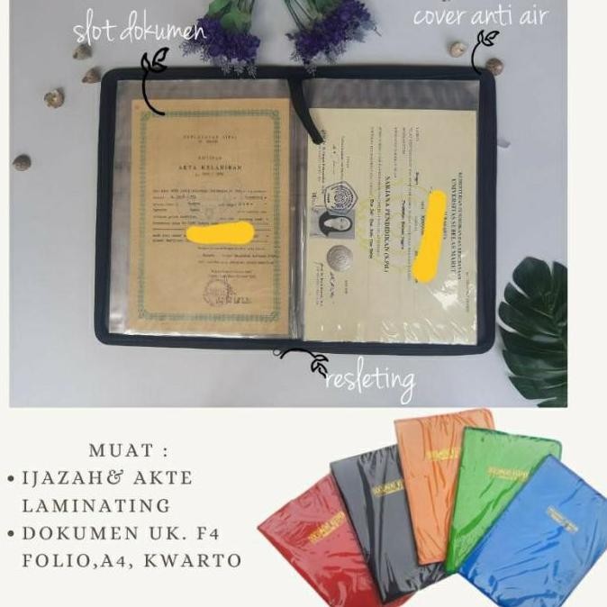 

masih promoo organizer / map ijazah anti air map dokumen dokumen keeper