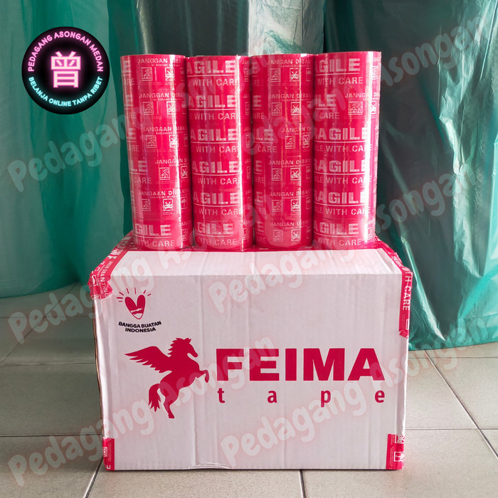 

><><><] Lakban Fragile Merah 48mm x 72Yard (1 Pcs)