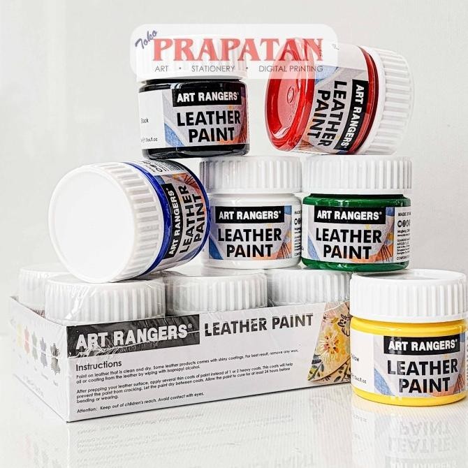 

Art Rangers Acrylic Leather Paint 6x30ml PA44 | Cat Bahan Kulit