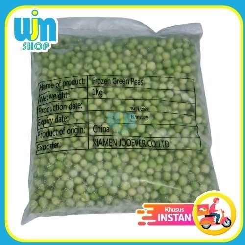 

Frozen Green Peas 1kg Kacang Polong Beku