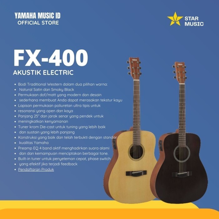 Ami Yamaha Fx400 / Fx400 / Gitar Akustik