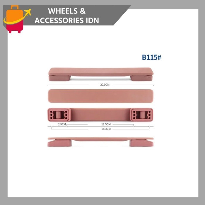 HANDLE KOPER ELLE UNIVERSAL TARIKAN STRAP 20CM HIGH QUALITY