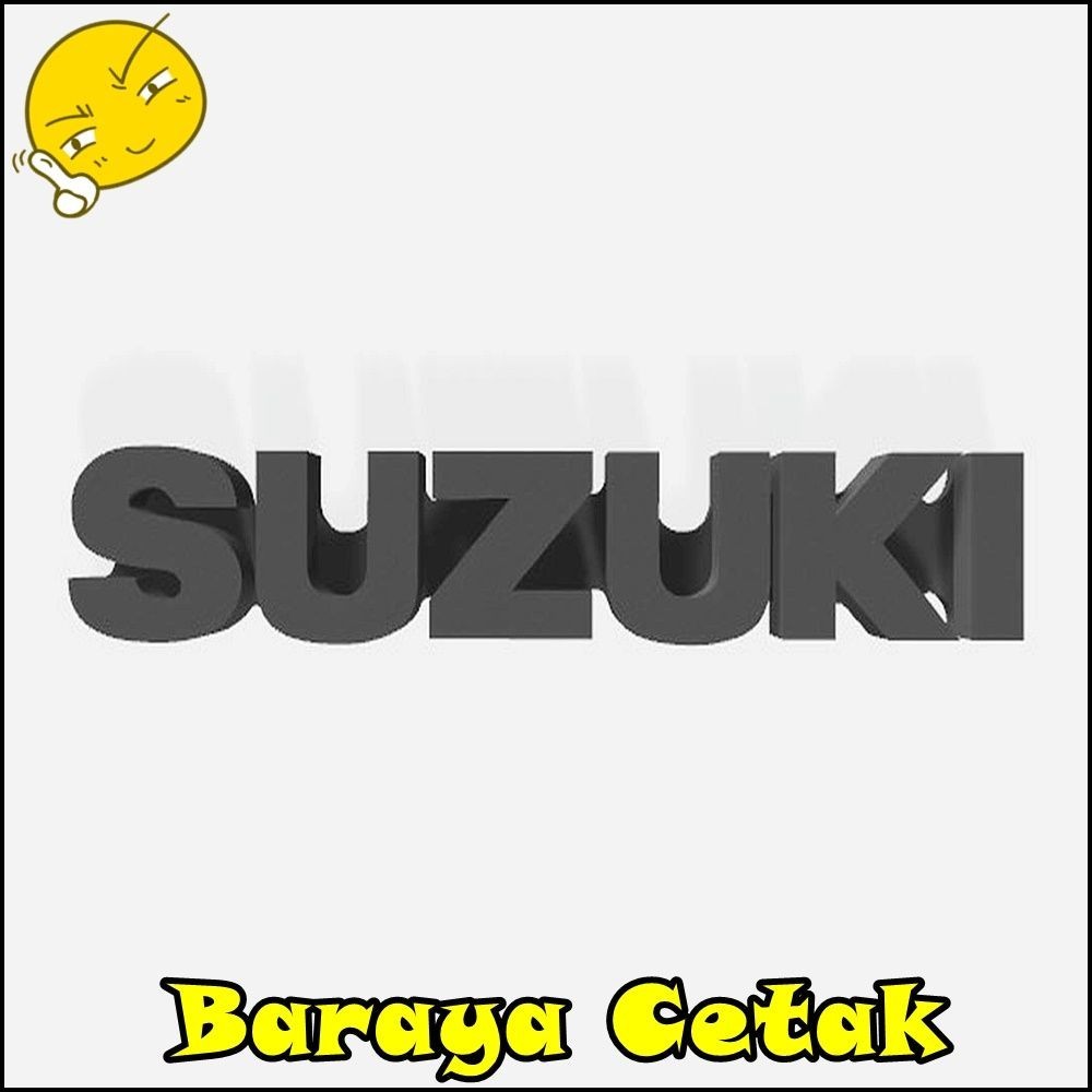 RC Logo Emblem Grill Suzuki WPL C74 Jimny Katana WPL MN 3D Print Aksesoris Mainan RC