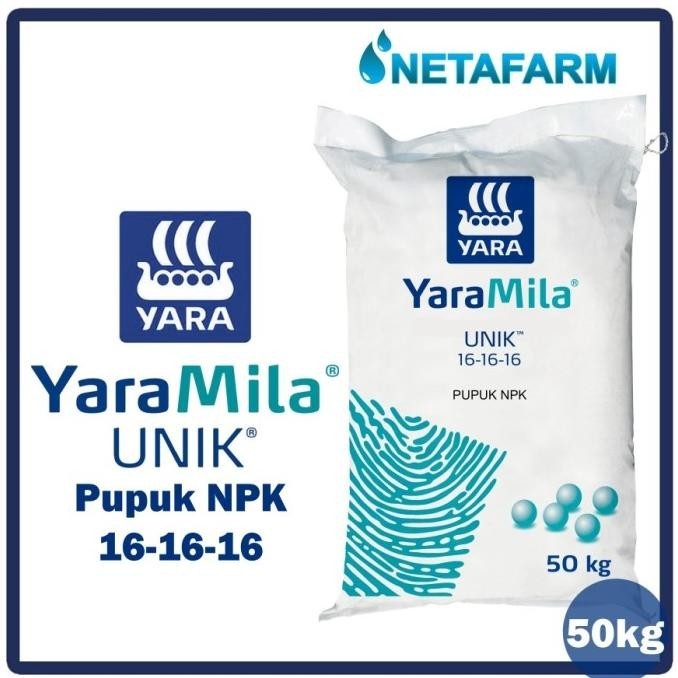 TERMURAH - Pupuk NPK 16-16-16 YaraMila UNIK zak 50kg