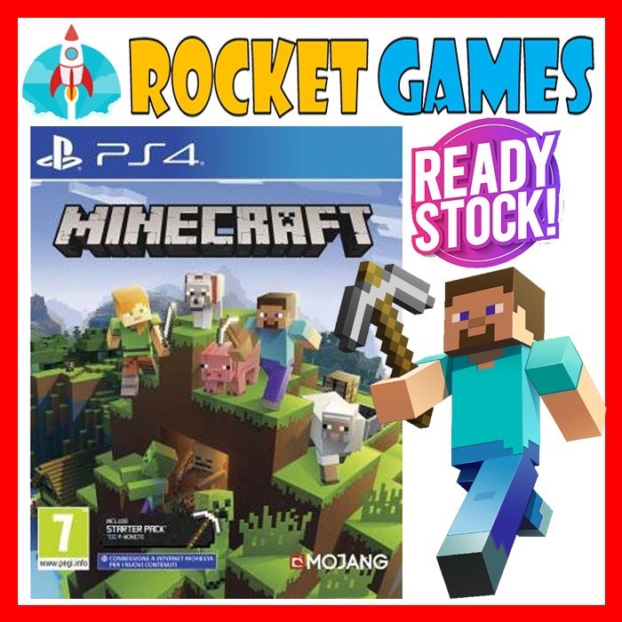 Ps4 Minecraft Starter Pack Collection Edition