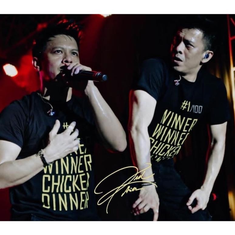 Promo Baju Kaos Ariel Noah Winner Winner Chicken Dinner Kaos Ariel Pubg Edition Kaos Ariel Noah Kaos