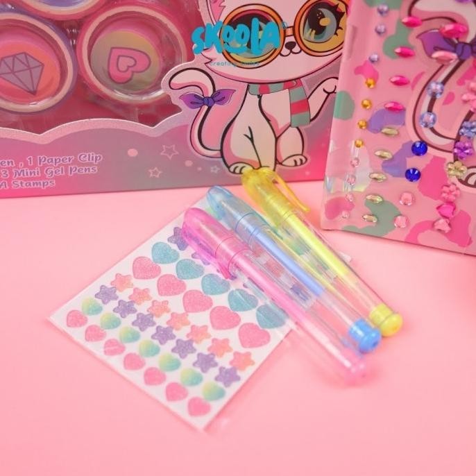 

Skoola Stationery Set Alat Tulis Anak Perempuan Animals - Stani Staci TF