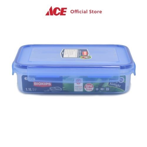 ACE KOMAX 1.1 LTR BIOKIPS WADAH MAKANAN DENGAN SEKAT RD4