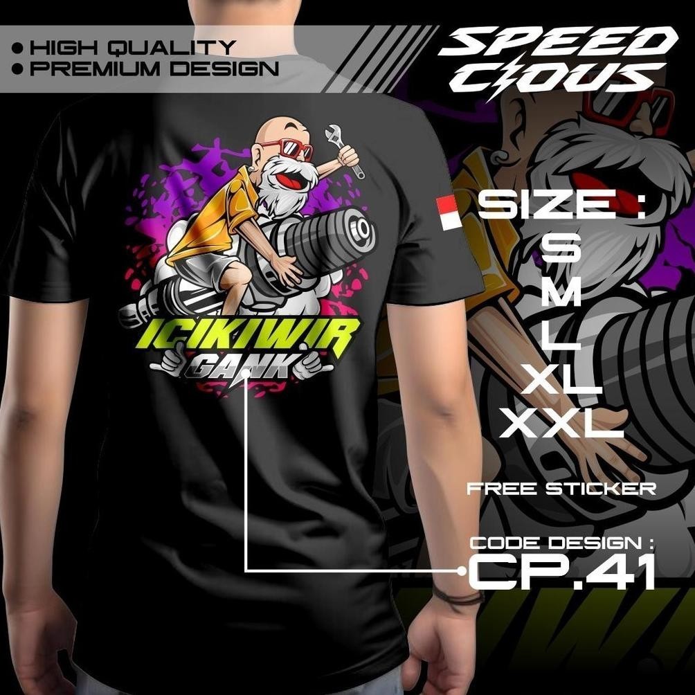 Promo Baju Kaos Racing Icikiwir Gank Distro Original Classic Project Kaos Herex Cb Tiger Gl Mp Premi