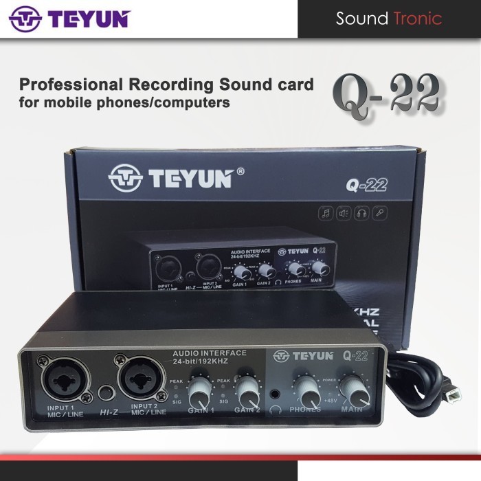 

Sound d Recording Professional Teyun Soundd Q16 Q22