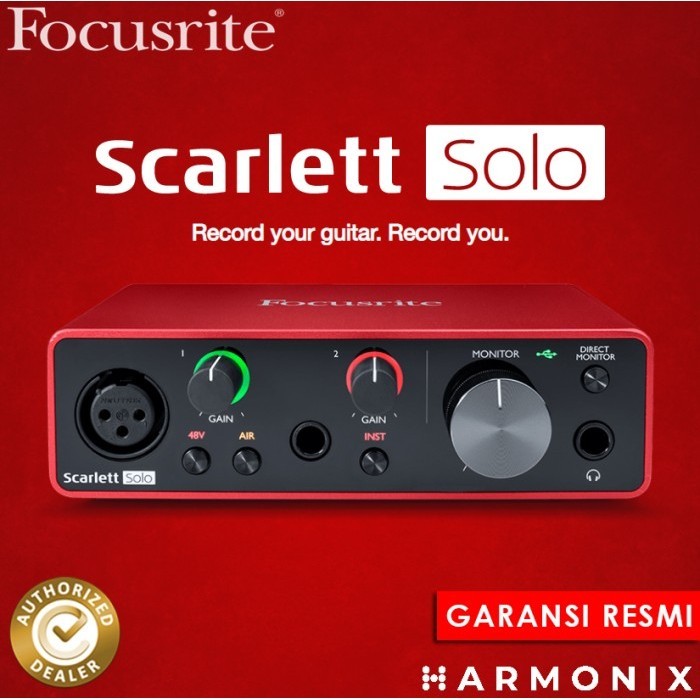 

RITE SLETT SOLO 3RD GEN USB AUDIO INTERFACE