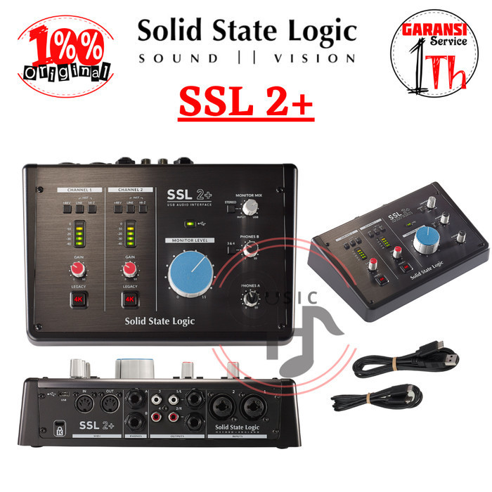 

solid stage logic ssl 2+ ssl2+ ssl2plus ssl 2 plus soundd