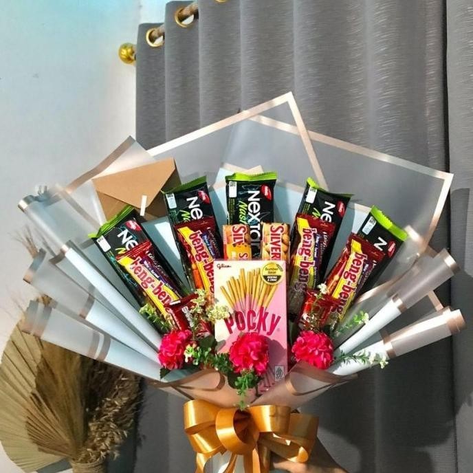 

Buket Mawar Snack Or Bouquet Mawar Snack,Buket Snack,Buket Wisuda Adashop.Mallstore