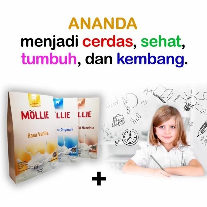 

Susu Kambing Bubuk Mollie - Minuman Sehat Meningkatkan Immune Tubuh Tasya Shopstore