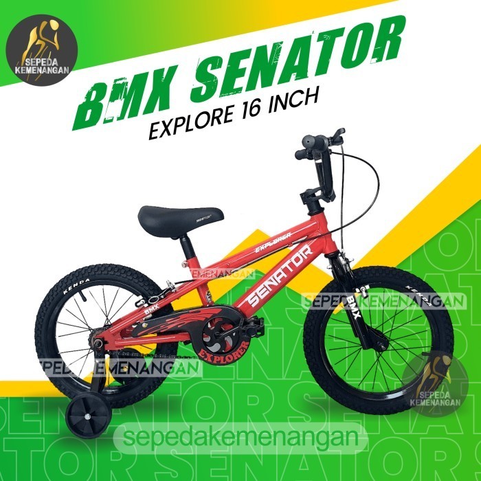 SEPEDA ANAK BMX SENATOR EXPLORE UKURAN 16 INCH