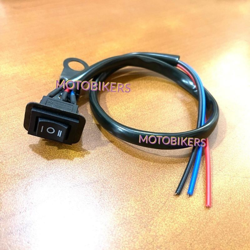 Saklar on on off Switch Saklar 3 Mode Kotak Saklar Lampu Tembak