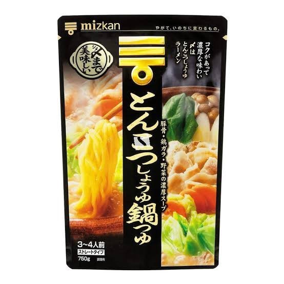 

Terlaris Mizkan Pork Bone and Soy Sauce Nabe Hotpot Soup Base 750 ML SALE