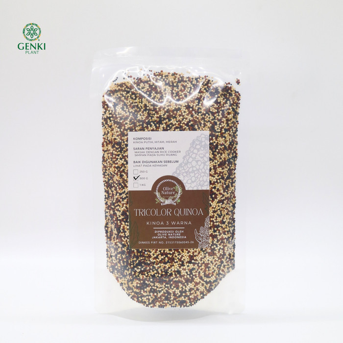 

Terlaris Quinoa Tricolor - 500 g SALE