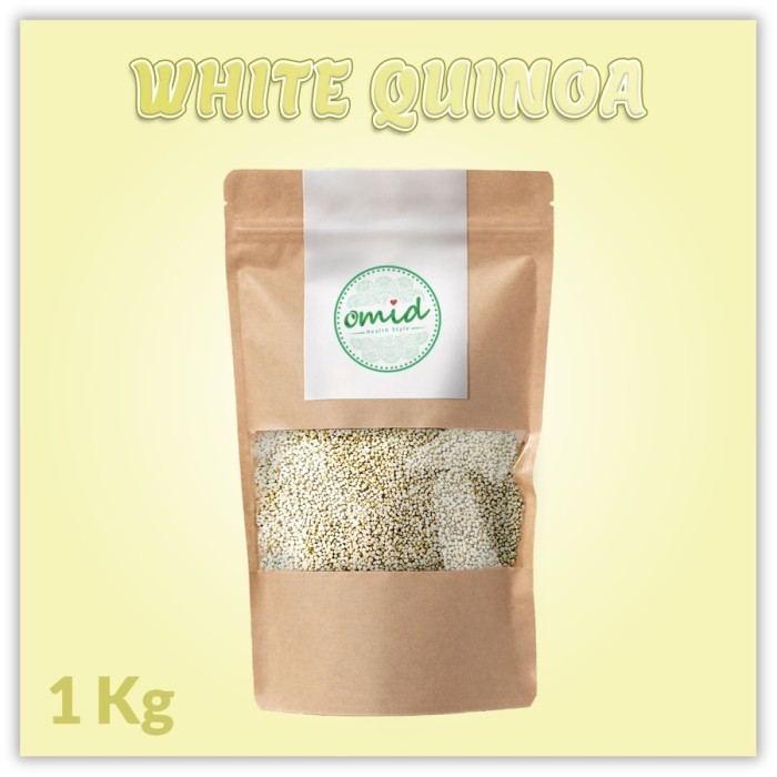 

Terlaris 1 Kg - White Quinoa Seeds Biji Quinoa Putih SALE