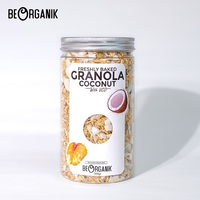 

Terlaris Beorganik Granola Coconut Roasted 500gr SALE