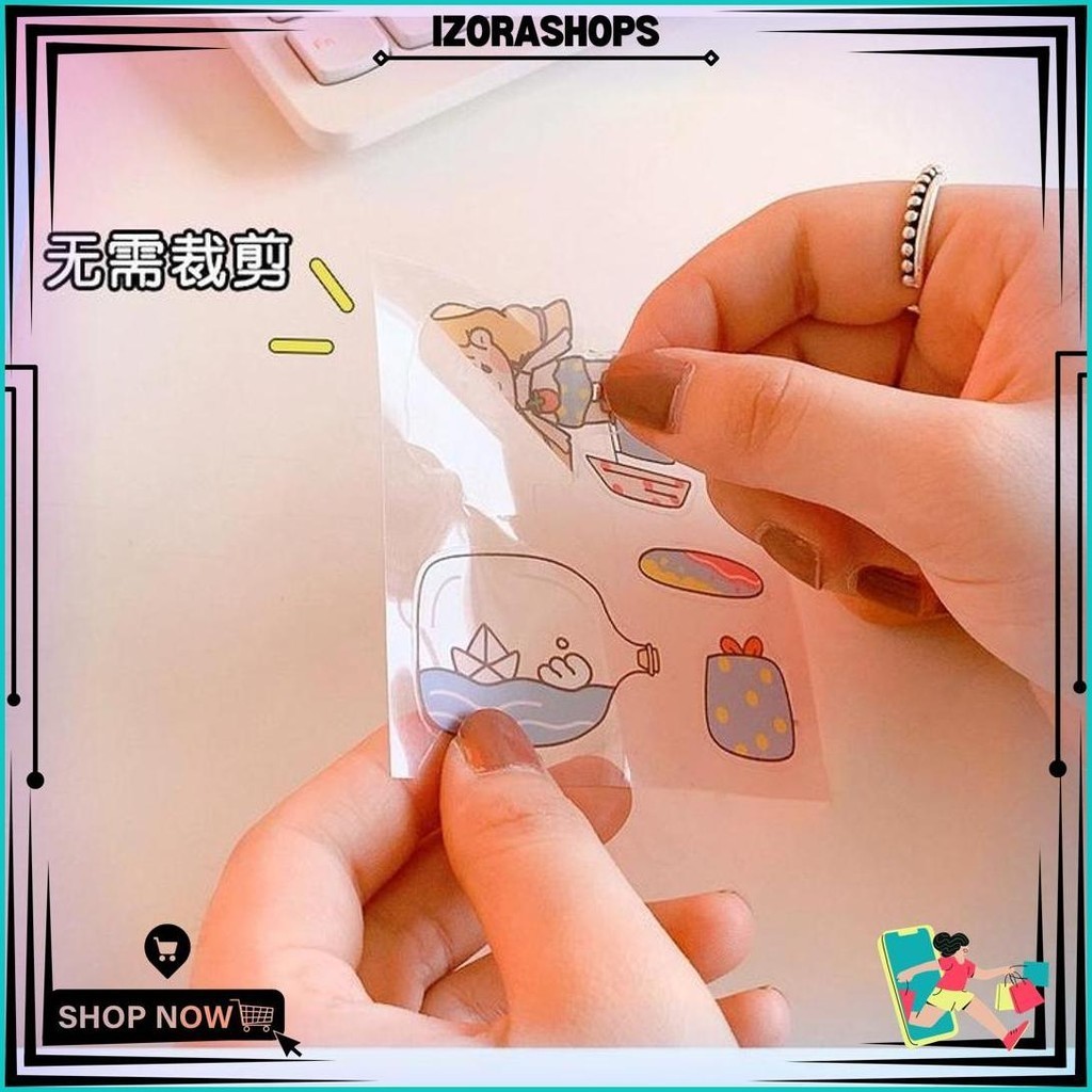 

Eyre1 Box+100 Pcs Stiker Motif Kartun Anak Perempuan Kawaiimomo Saus Kartun Tangan Akun Stiker Set Hewan Peliharaan Stiker Tahan Air Lucu Hadiah Kotak Cangkir Air Stiker Dekoratif Tangan Stiker Akun Promo
