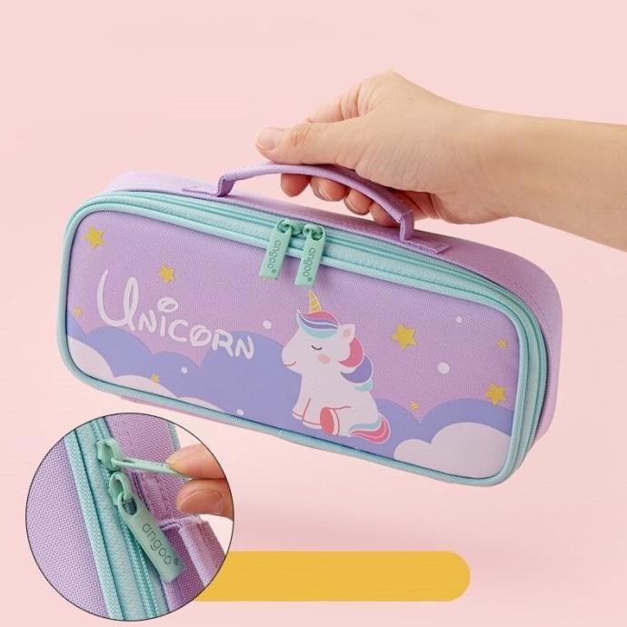 

Tempat Pensil / Angoo Dreaming Set Handbag Style Pencil Case Hand
