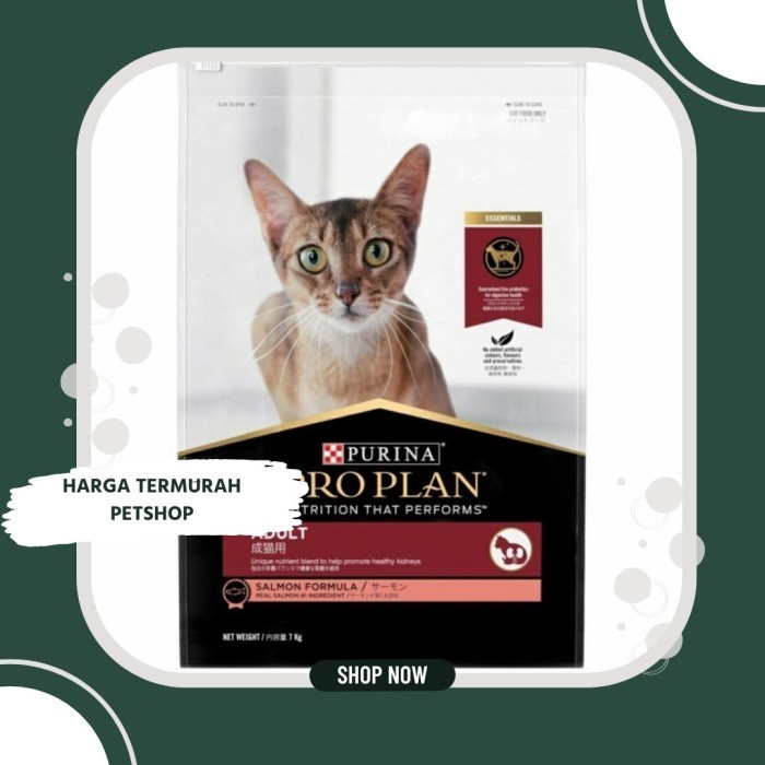 Grosir Proplan Adult Chicken 7Kg / Adult Salmon /Adult Cat / Cat Food