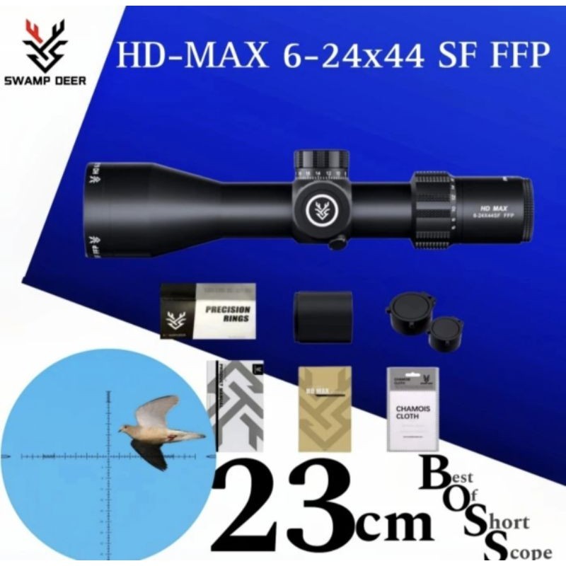 SWAMPDEER HD MAX 6-24x44 SF FFP