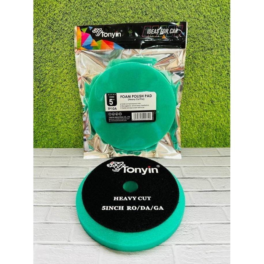 Foam Polish Pad 5 Inch (Heavy Cut) Busa Poles Step 1 Compound