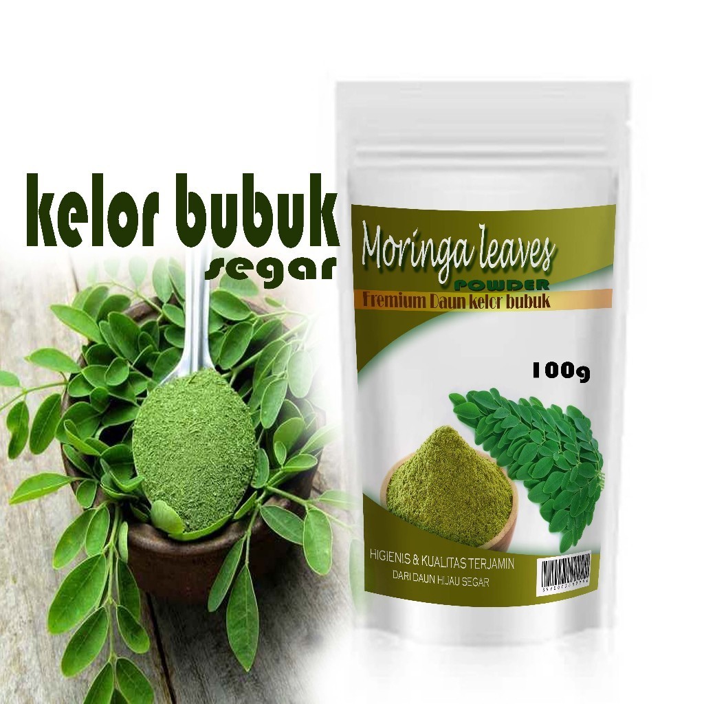

Daun kelor bubuk daun kelor powder 100g sampai 1kg segar dan bersih dan murni N207DA