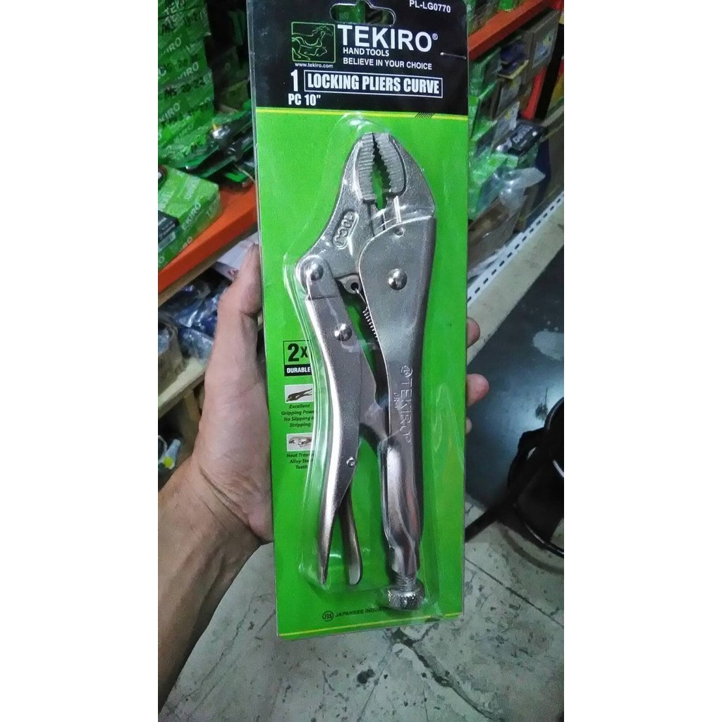 Tang Buaya - Vise Grip - Tekiro 10" / Tang Jepit