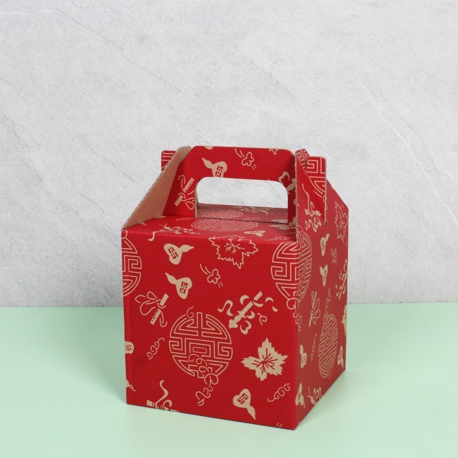 

Dus Jinjing Box isi 2 Toples 500 grMerah Imlek uk 14 x 14 x 14 cm harga per 10pcs kotak dus unggul box packaging