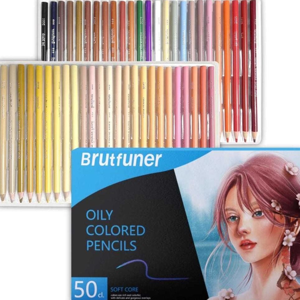 

Brutfuner Oil Color Cil/Sil Warna Skin Tone 50Clr