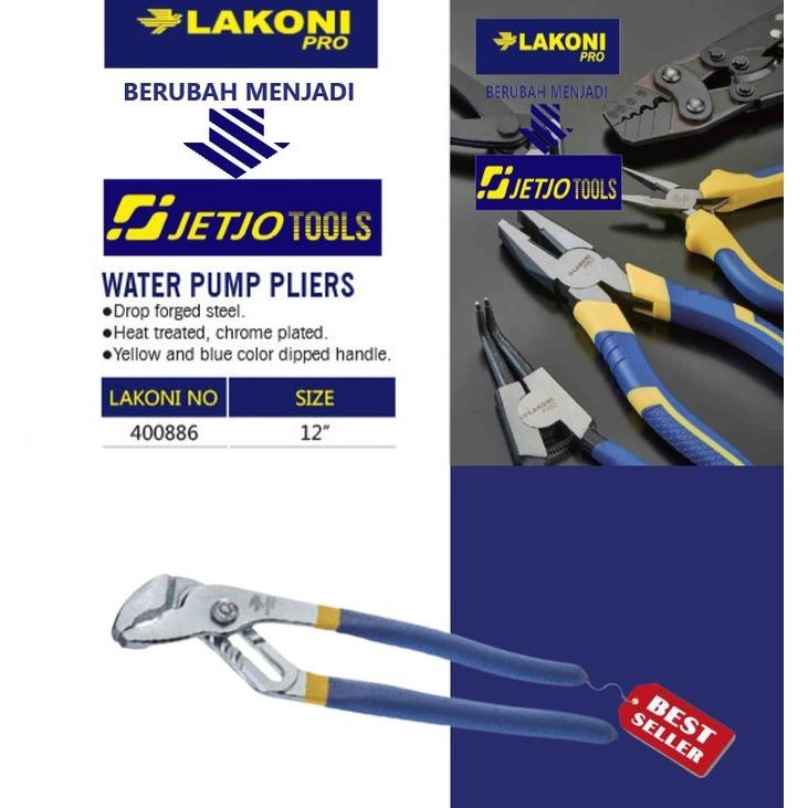 Tang Burung / Water Pump Pliers 12" Lakoni Pro 400886