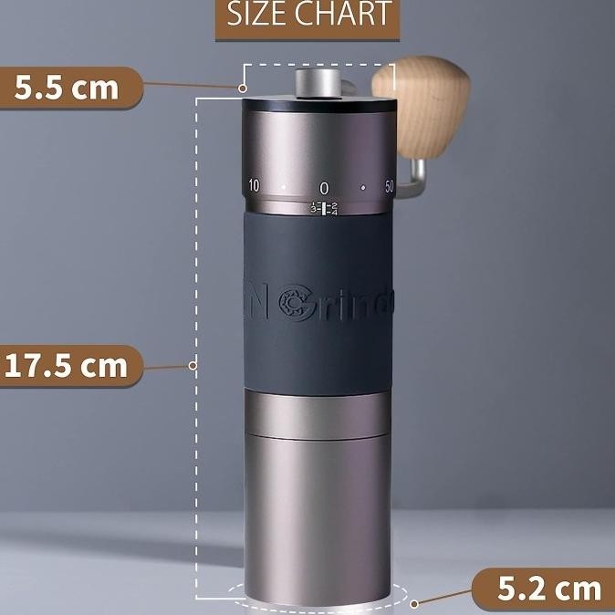 [Ready Stock] Kingrinder Manual Hand Coffee Grinder K4