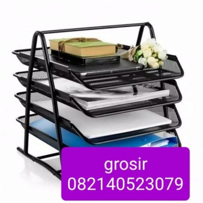 

tray susun 4/tray besi susun 4/rak kertas besi