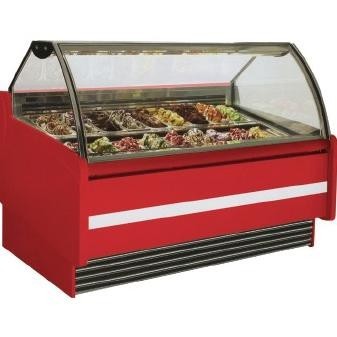 [Ready] Gea Gelato Showcase Sunny-12 / Showcase Khusus Gelato Gea Sunny 12