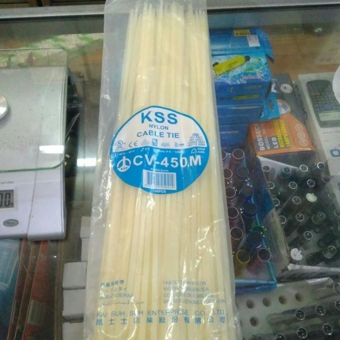 

TERMURAH - Kabel tis (cable ties) (Pengikat Kabel) KSS CV-450M 45cm