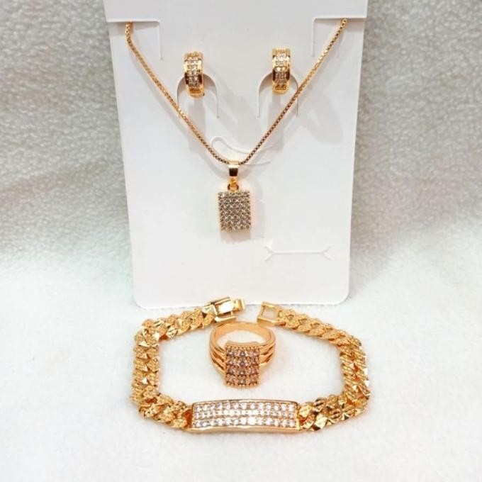 Set Perhiasan Xuping Lapis Emas